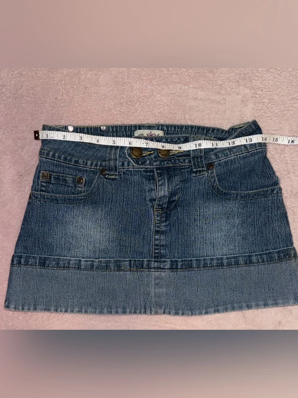 💙 Replik Y2K Denim Mini Skirt 💙✨